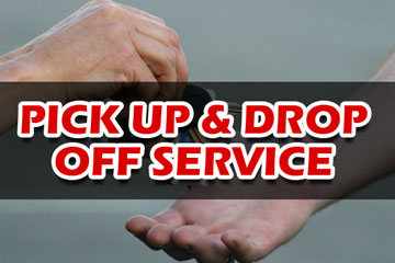 Car Rentals for Pickup and Drop Service